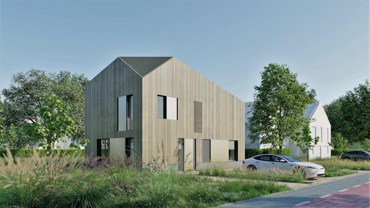 woning architect hout