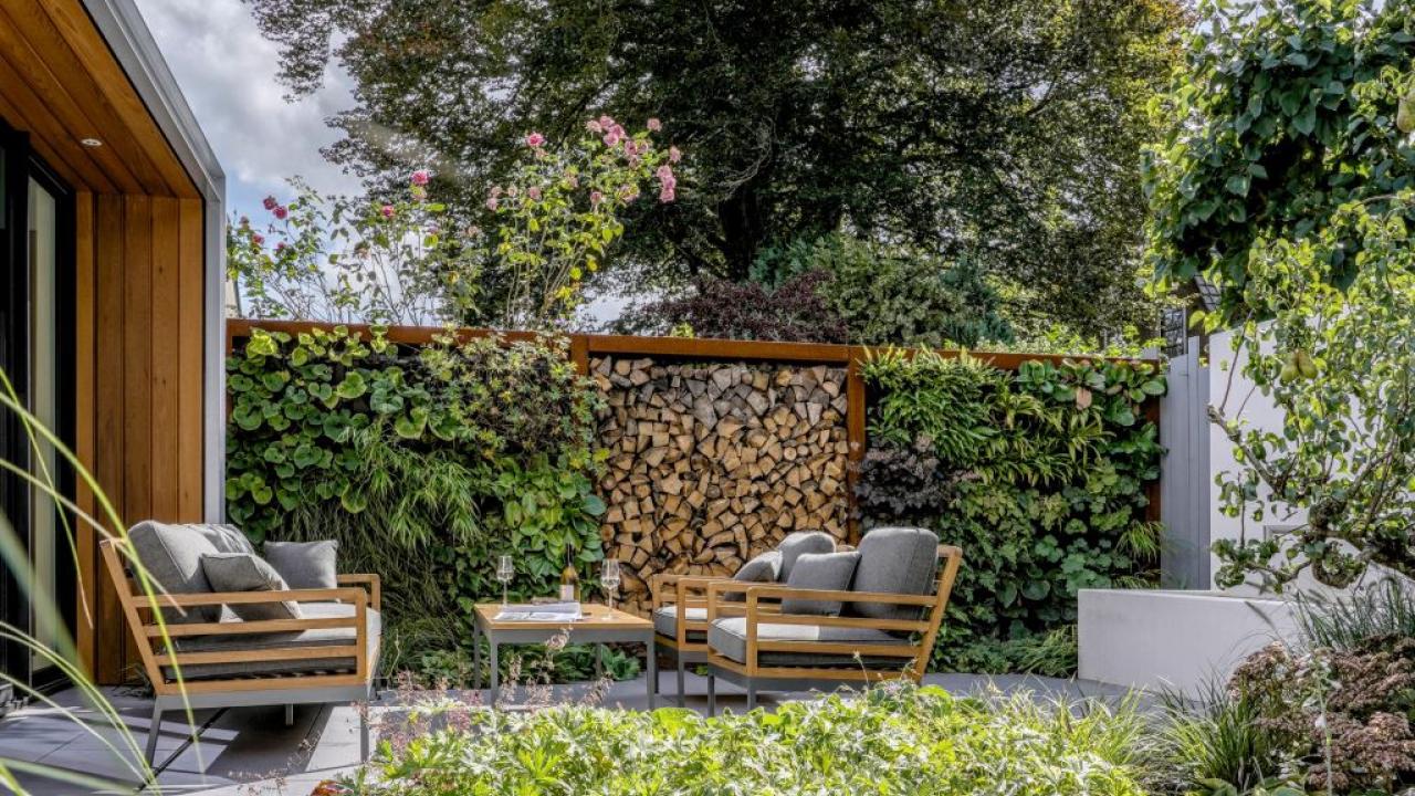 groenwand tuin beurs eigen huis