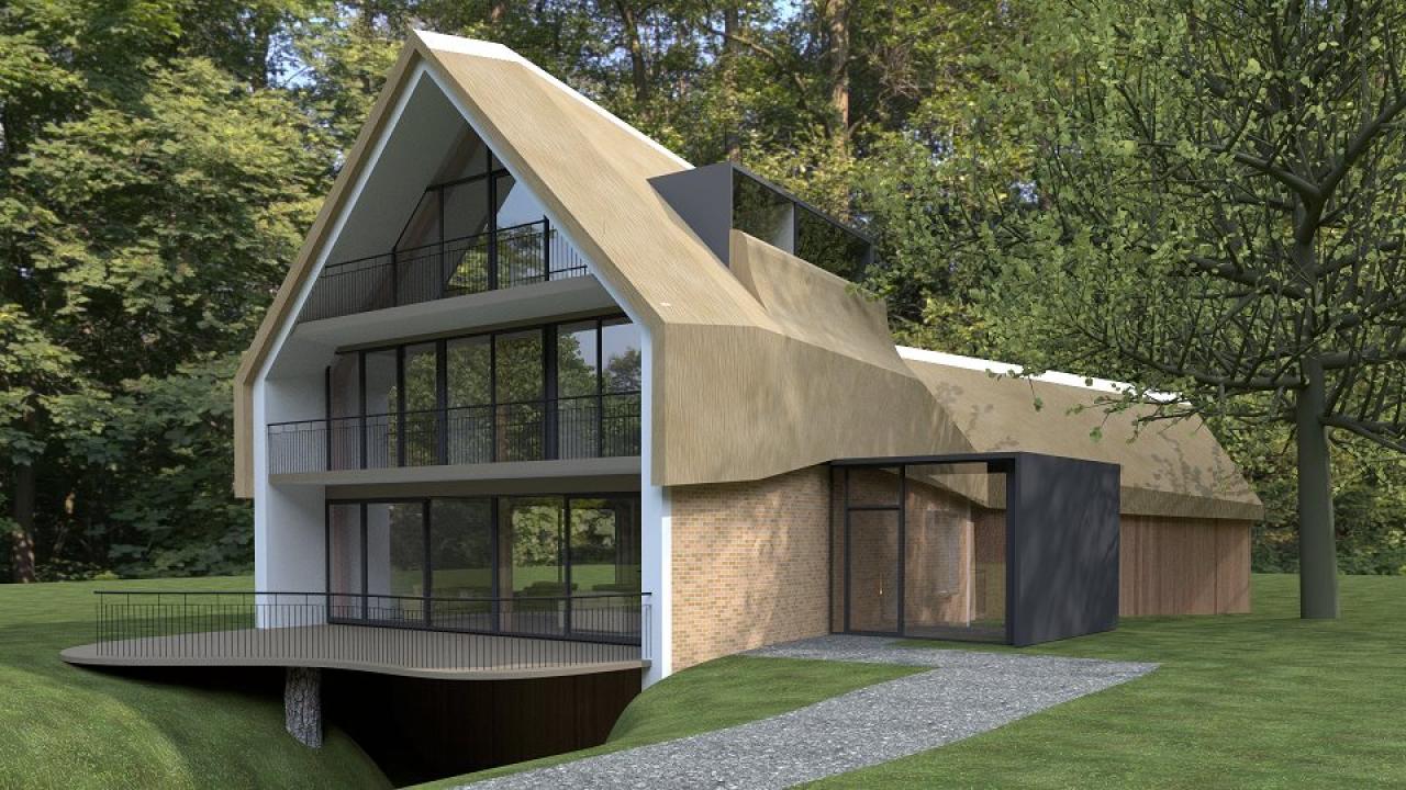 rieten dak beurs eigen huis