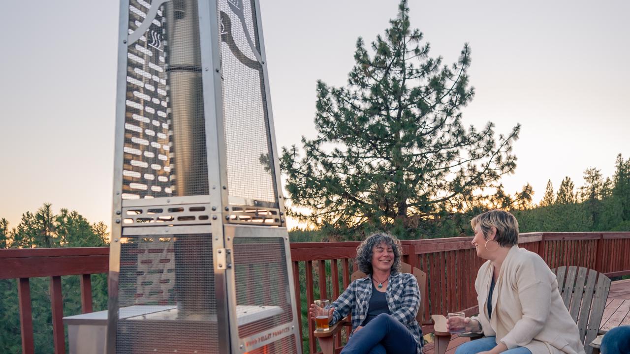 Buitenhaard buers eigen huis