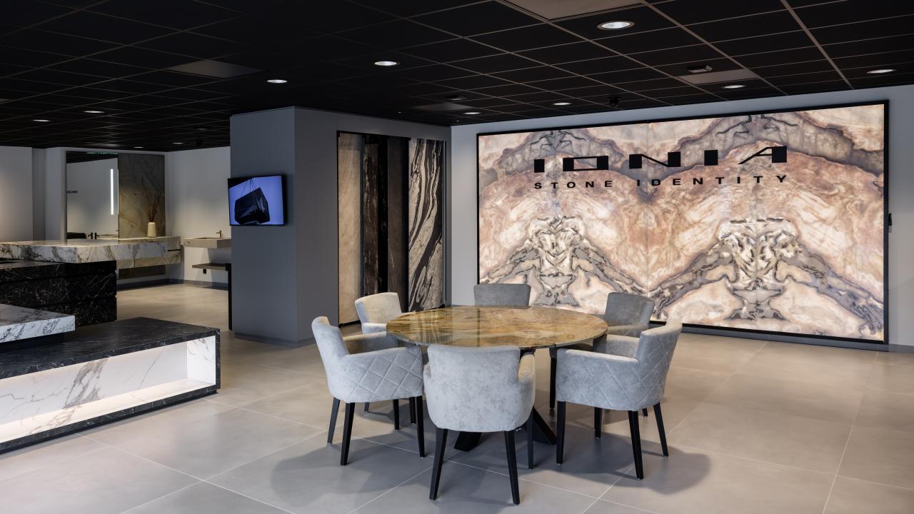 Exposant Ionia Pietre Naturali Voorjaar 2026 BEURS EIGEN HUIS