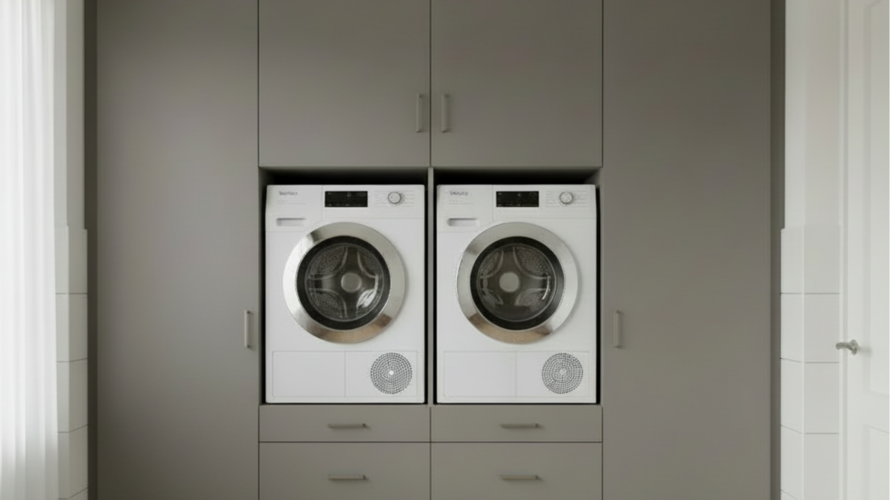 wasmachinekast furnio beurs eigen huis