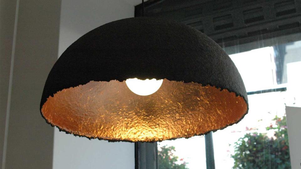 Beurs Eigen Huis Atelier Mark de Weijer wandbekledig kunst interieur