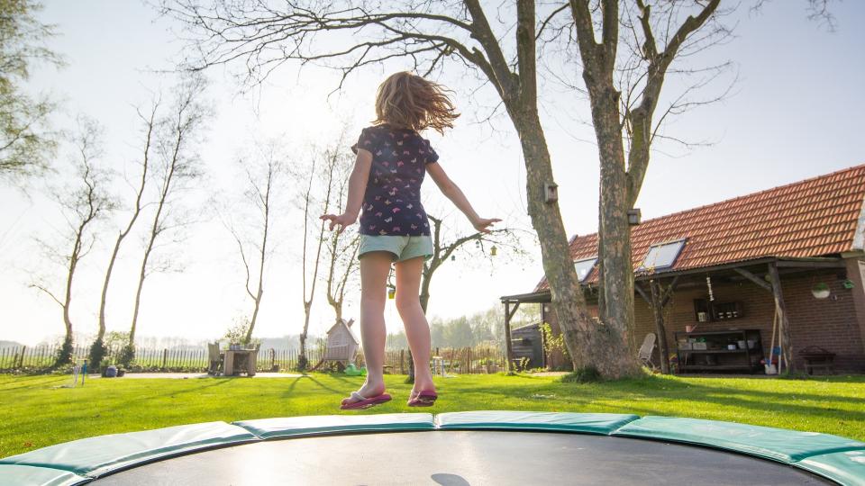 Blog Beurs Eigen Huis tuin trampoline