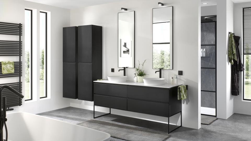 BLOG zwart accenten in badkamer trends Beurs Eigen Huis