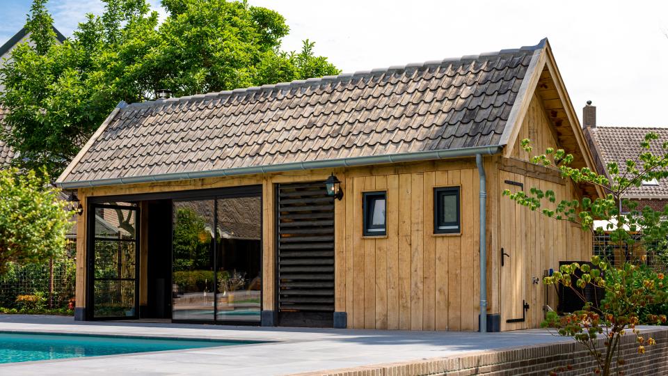 Tuinhuis Overkapping inspiratie trends REALISEER JE DROOMTUIN