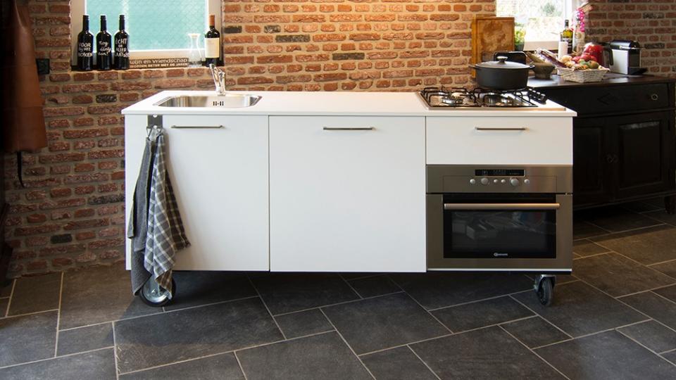 Keuken mobiele keukenblok Beurs Eigen Huis