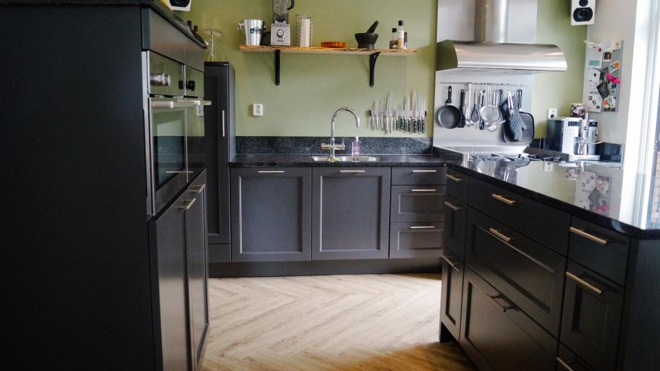 Nieuwe keuken spuiten Beurs Eigen Huis