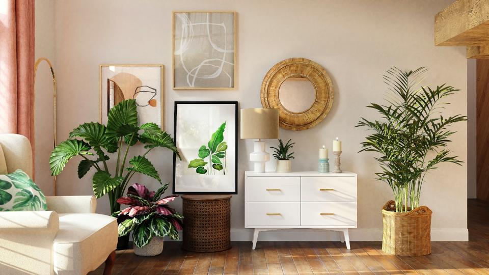 woonkamer planten realiseer je droomhuis