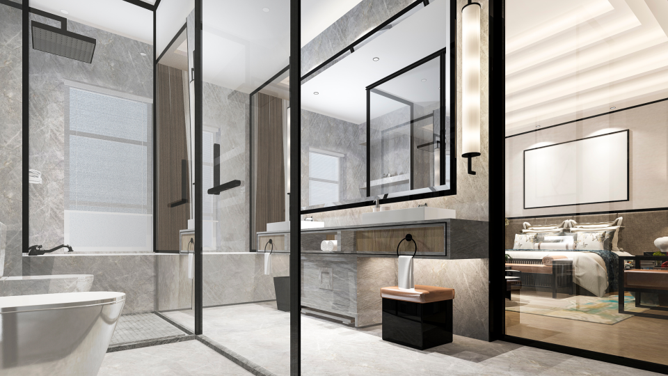 BLOG Traffic Today NJ26 - Glazen deur in de badkamer 