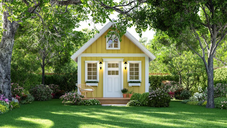 schuurwoning tuinhuis gastenverblijf beurs eigen huis
