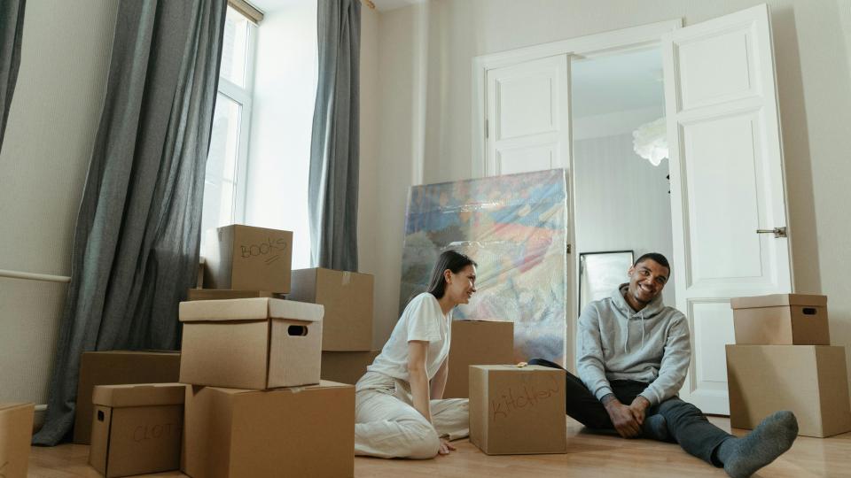 opslag verhuisdozen Beurs Eigen huis